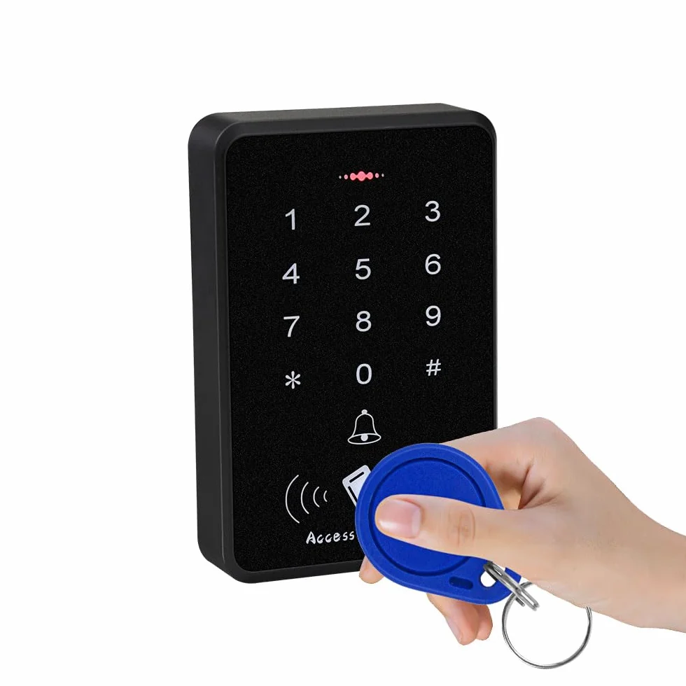 Blue Waterproof ABS 13.56MHz ISO14443A M1 Classic NFC RFID Tokens, Paquete de 10