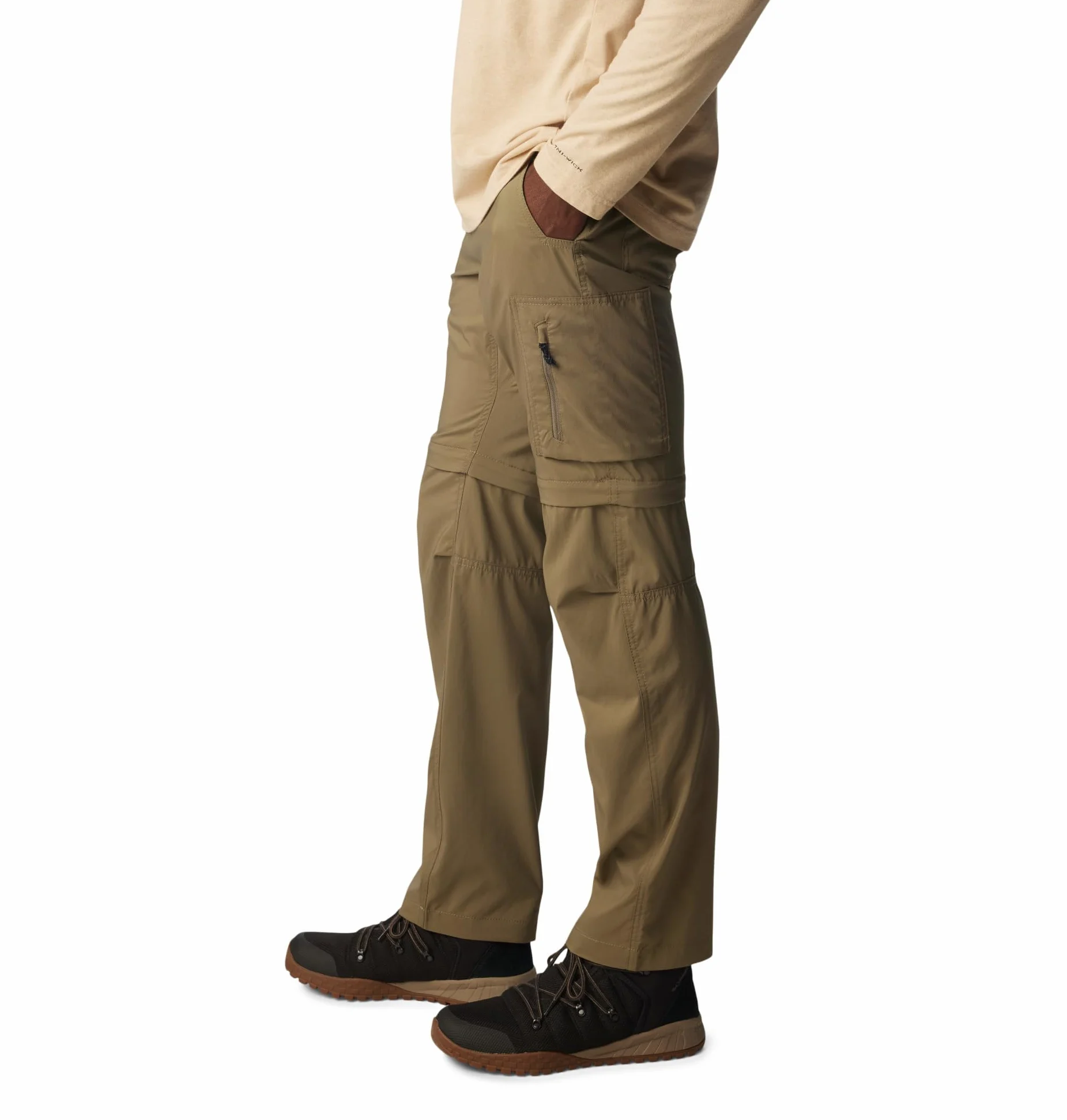 Columbia Pantalón Convertible Silver Ridge Utility - Pantalones de Senderismo Hombre