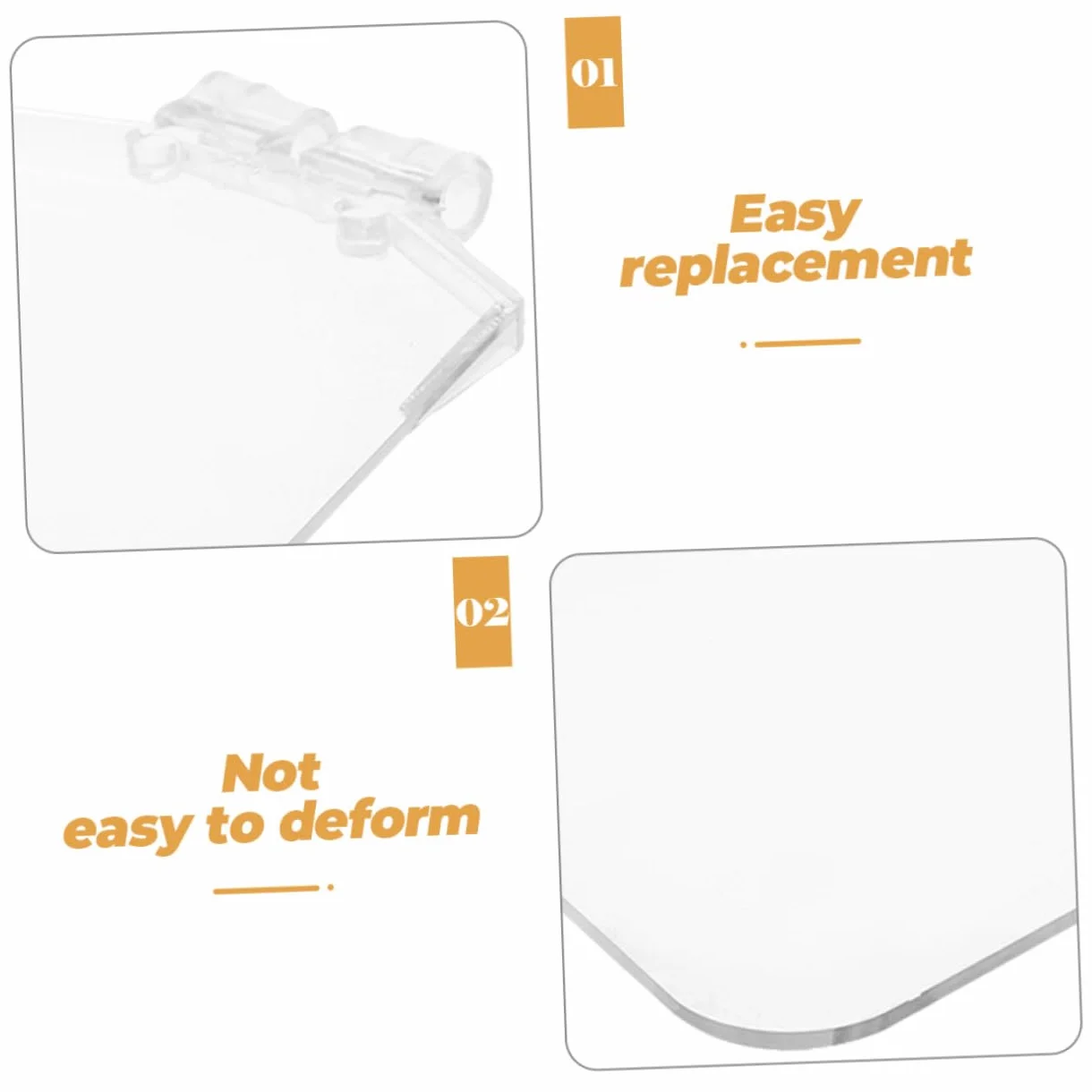 Protector Ocular Plástico Para Amoladora Banco, Pantalla Transparente, Accesorio Seguro Para Herramientas Eléctricas