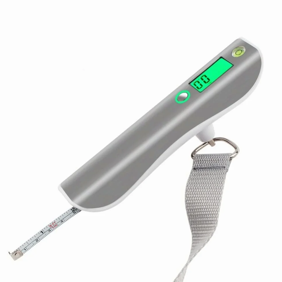 Escala de Equipaje, báscula de Equipaje Digital for la Maleta de viajeros Escala de Peso de Mano 110lb / 50kg