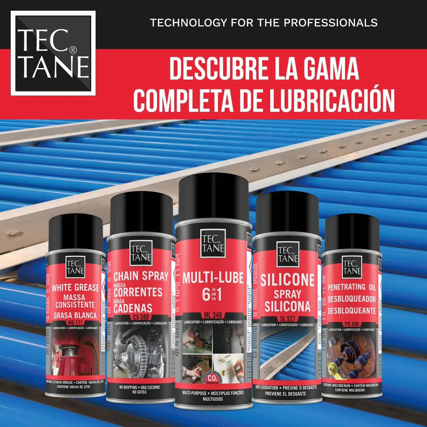 Silicona Spray SL 527, Lubricante no Graso, Desmoldeante, Protector Plásticos Madera Caucho Metales, 400 ml