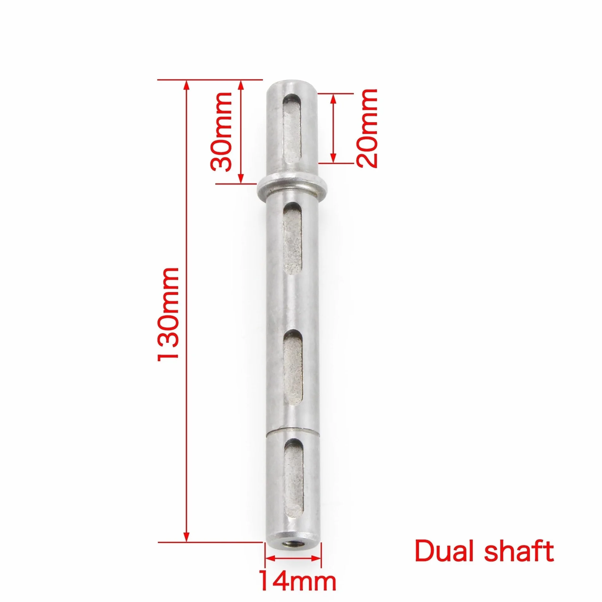 NMRV030 Controlador de engranajes helicoidales 14mm eje salida doble Nema23
