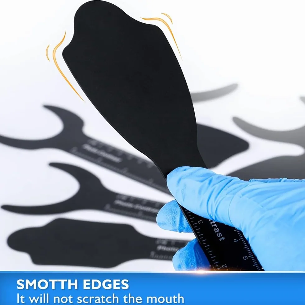 Kit de fotografía intraoral de contrastes dentales 6 piezas