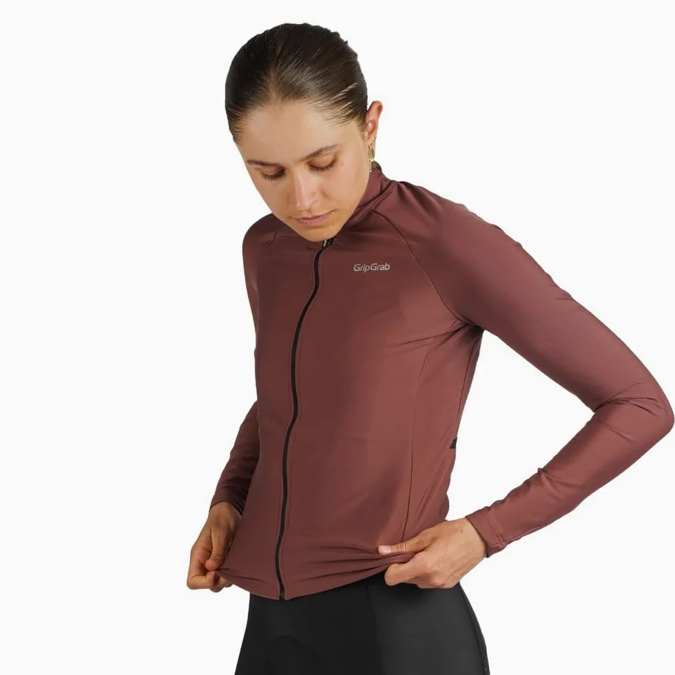 GripGrab PACR - Maillot de Ciclismo para Mujer, Manga Larga, térmico, para Ciclismo de montaña, de Manga Larga