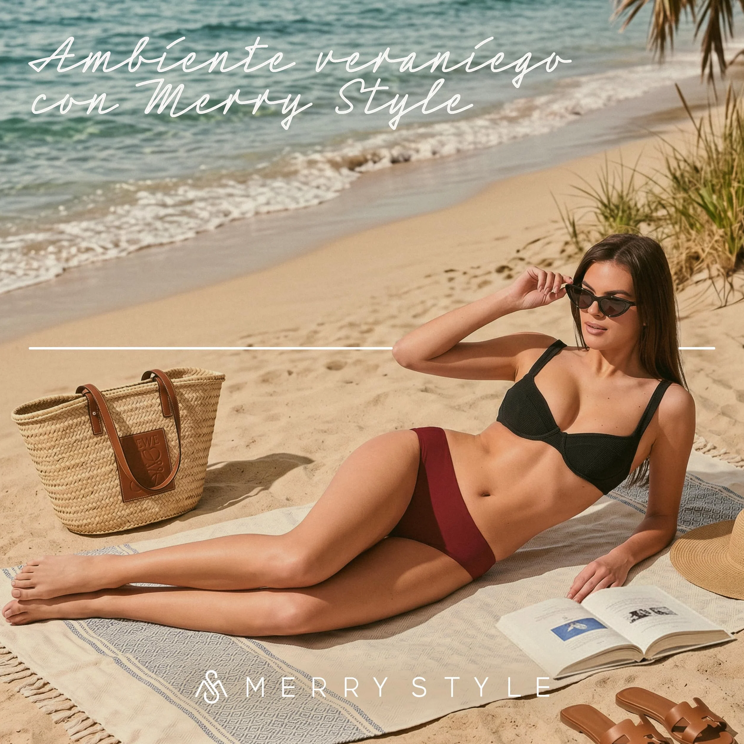 Merry Style Bragas para Mujer Braguitas de Bikini Parte de Abajo Bikini para Playa Piscina Trajes de Baño Bañadores Swimwear Mujer MSVR1