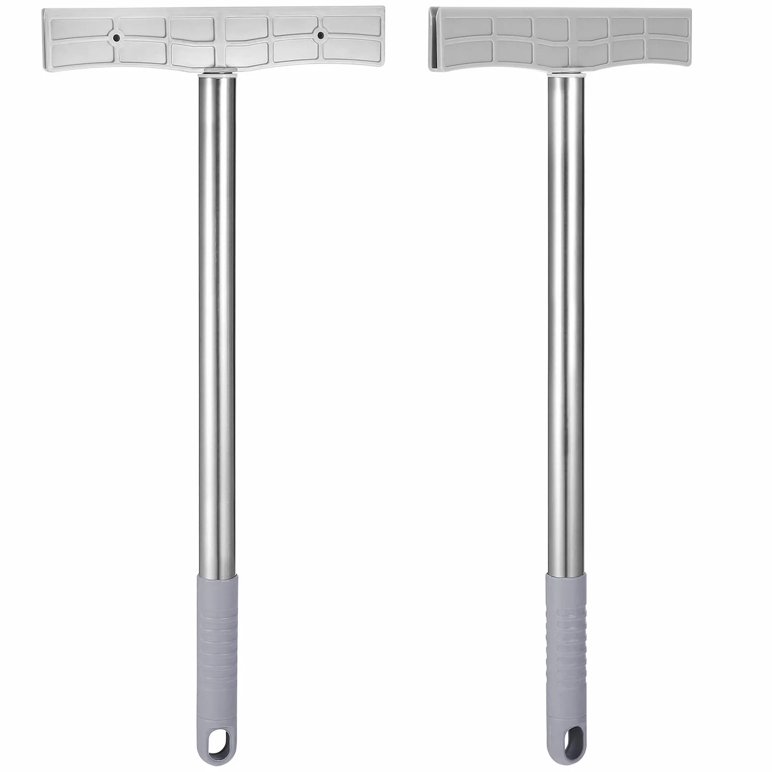 EXCEART Soporte para carteles acero inoxidable 17,13x7,68 pulgadas 2 unidades