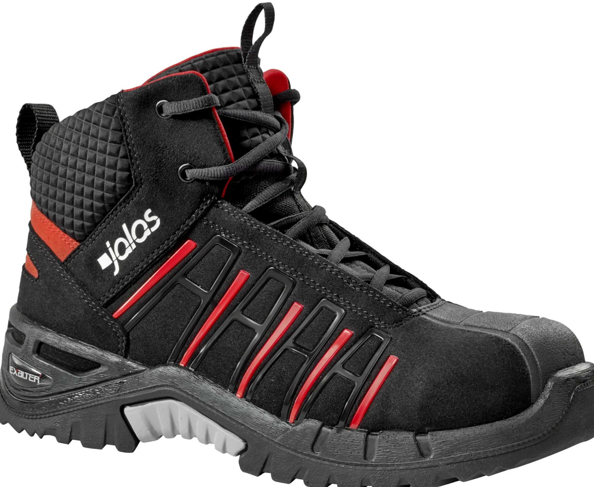 Jalas 9975 Exalter Safety Shoe - Botas de trabajo, puntera de aluminio, corte medio, repelente al agua, S3, SRC, HRO