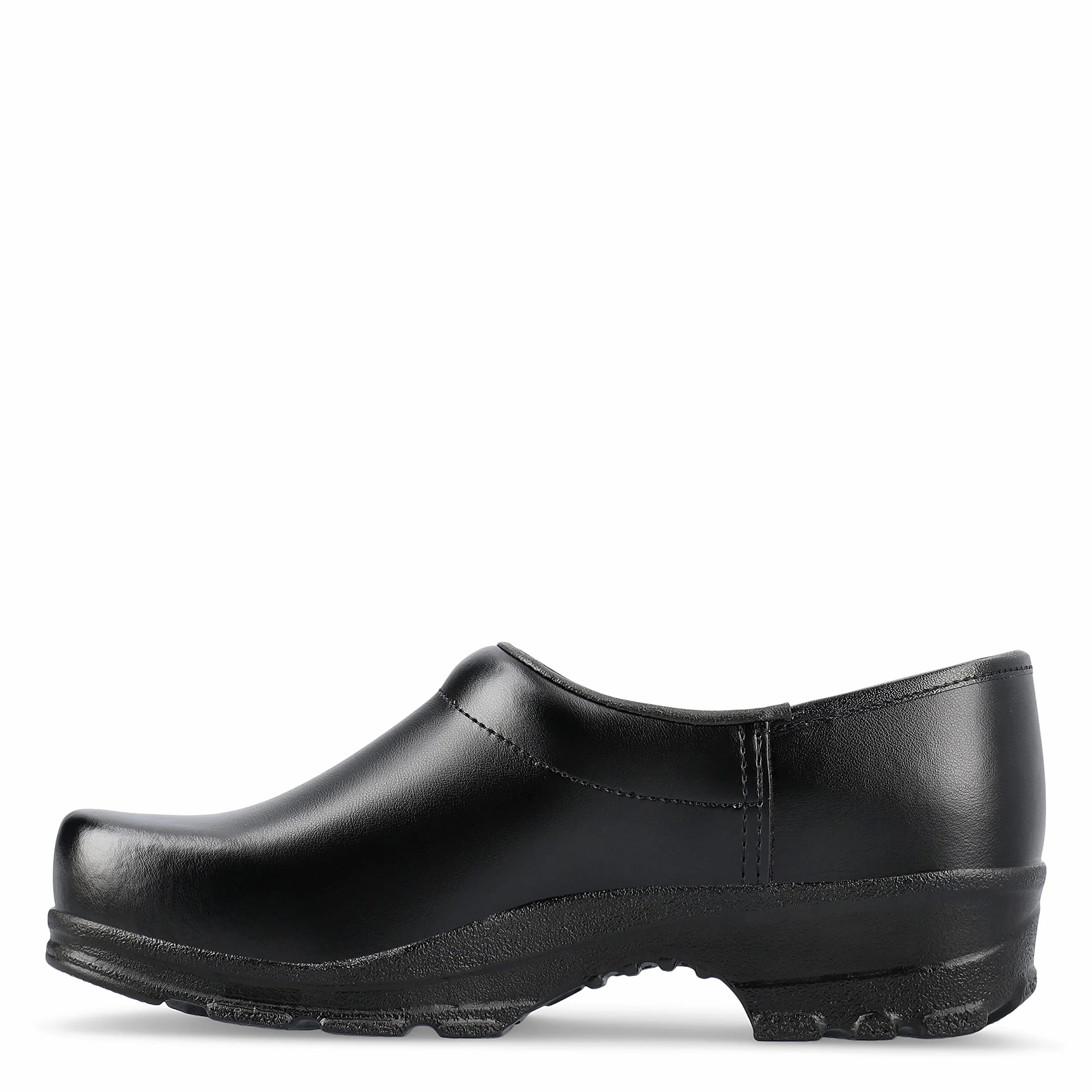 SIKA - Zuecos de cuero para mujer negro negro, color negro, talla 45