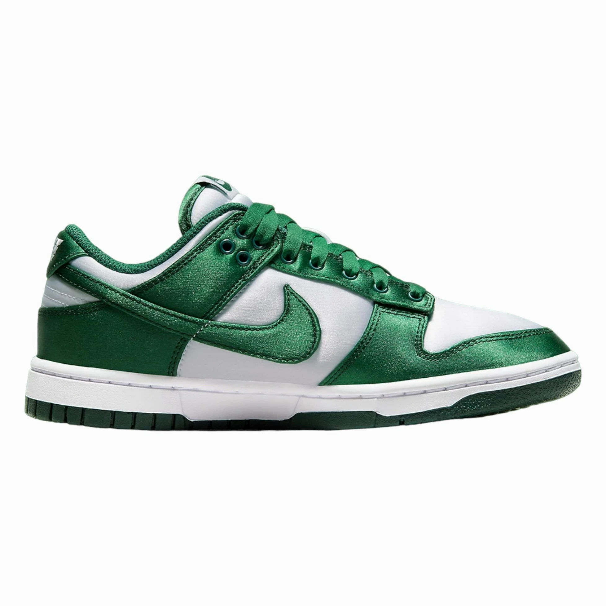 Nike W Dunk Low - Tenis de Baloncesto para Mujer, Equipo Blanco y Verde, 38 EU