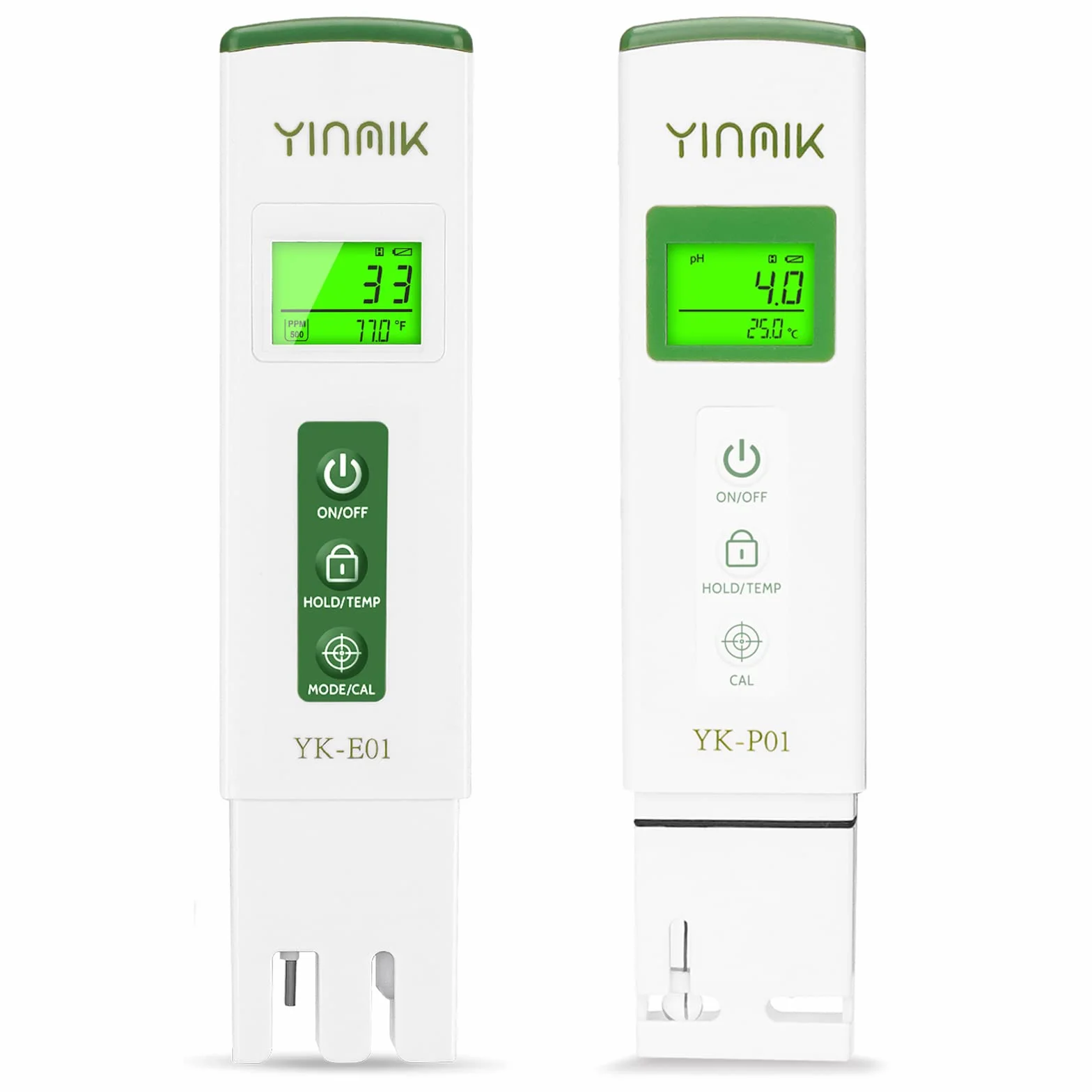 YINMIK Medidor pH y TDS Profesional 4 en 1 Digital Calidad del Agua con ATC