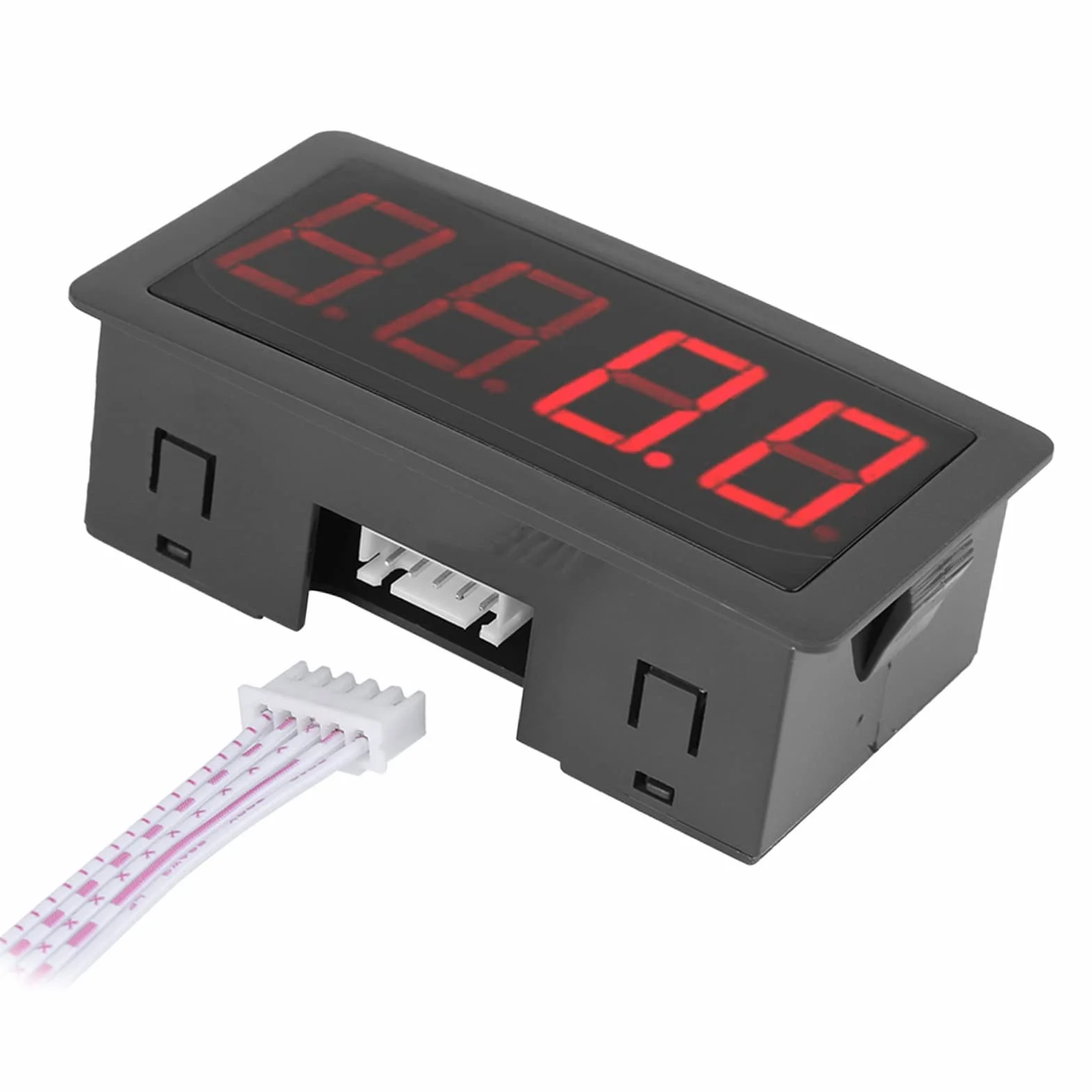 Tacómetro Digital LED Rojo/Azul + Sensor Hall NPN Medidor de Velocidad RPM