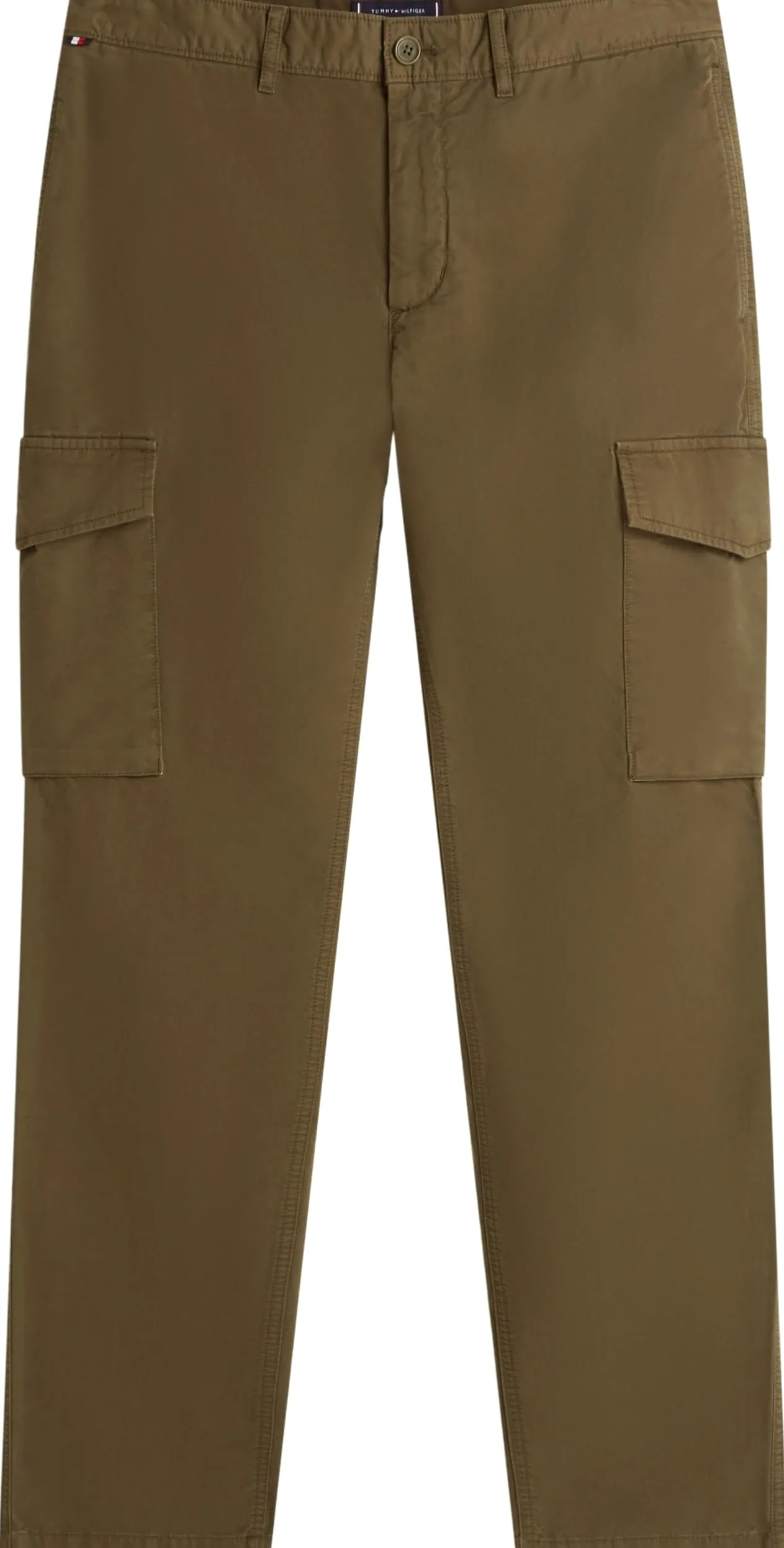 Tommy Hilfiger Men Denton LW Twill Cargo MW0MW39695 Cargo, Caqui, 34W/30L, Caqui (Verde Oscuro), 34W x 30L