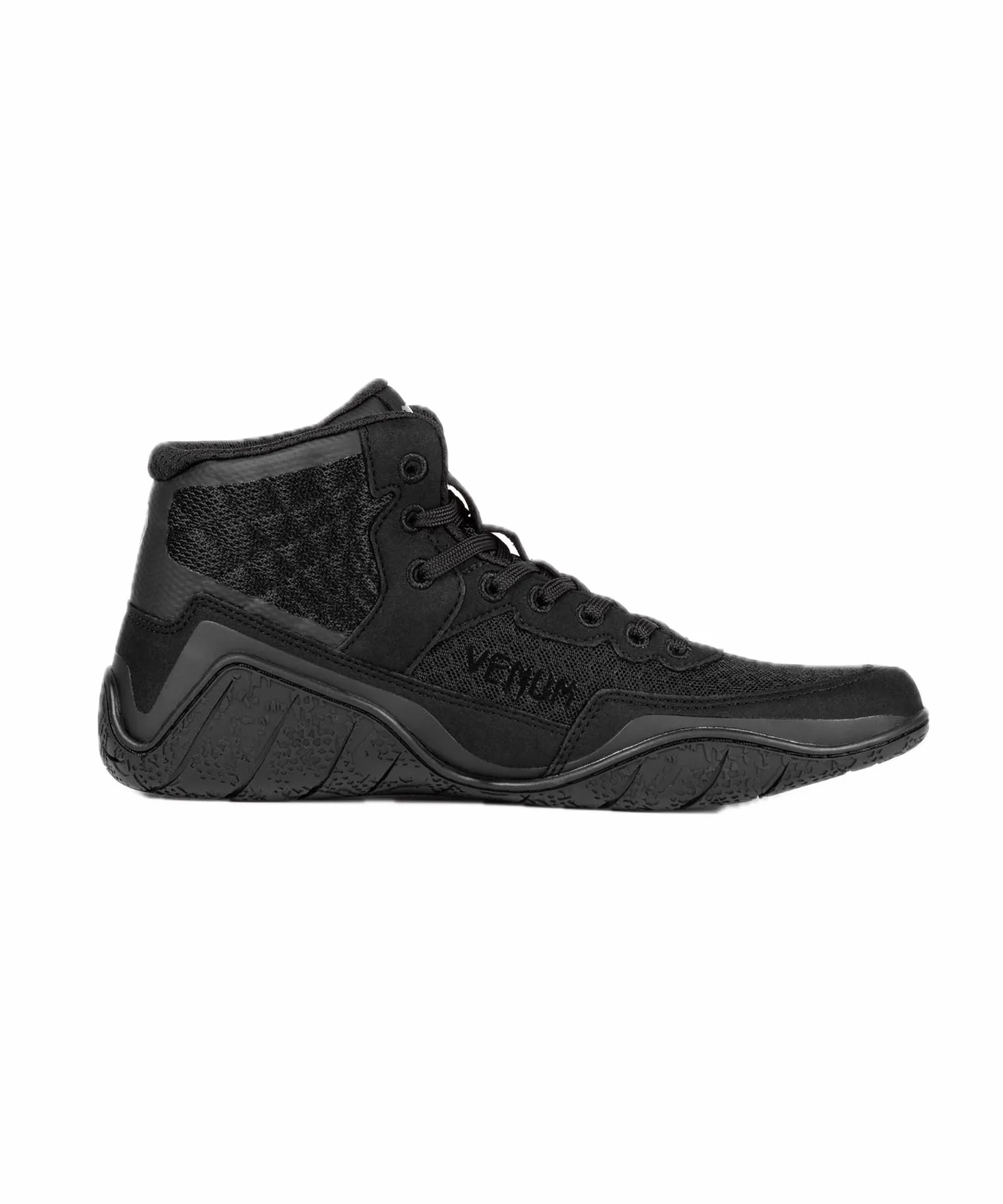 VENUM Elite Zapatos de Lucha - Negro/Negro - 45