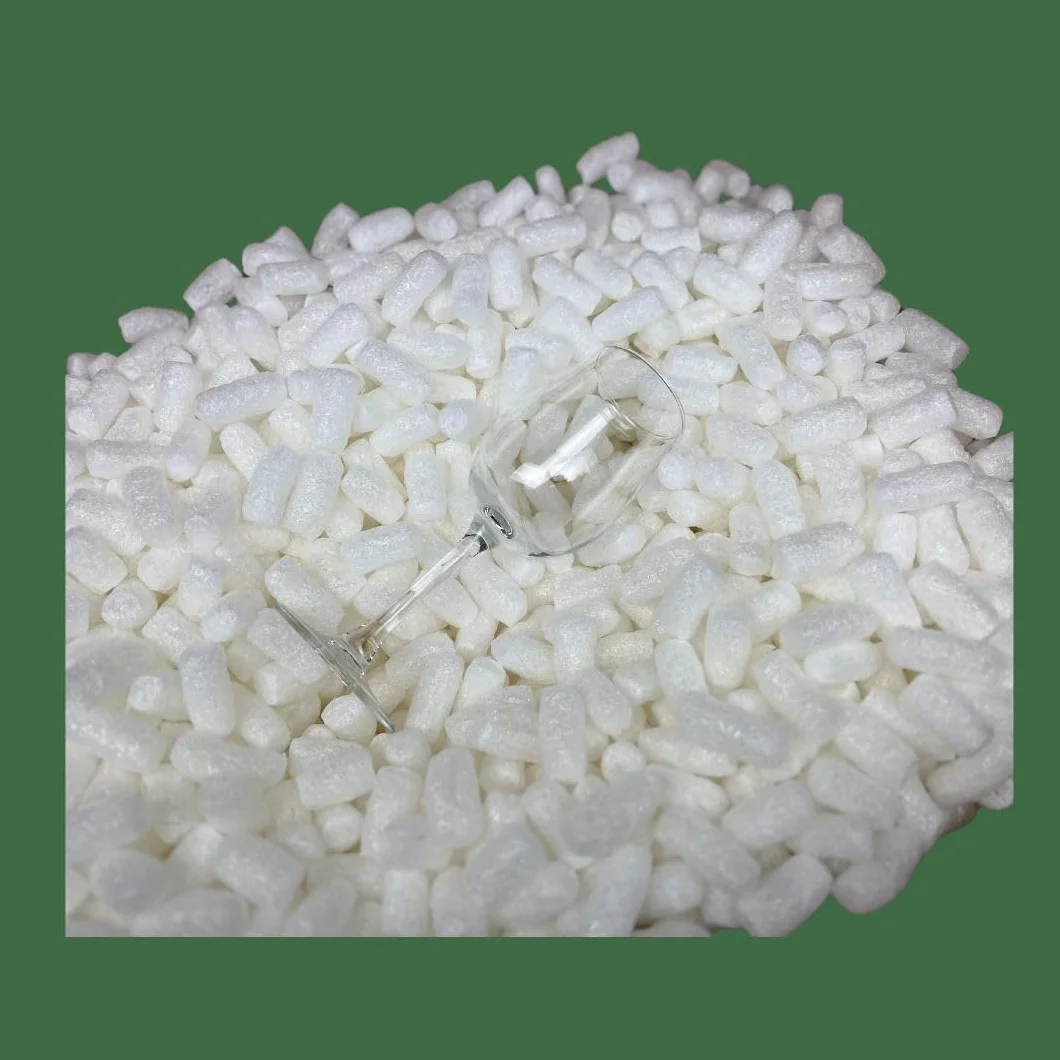 Fichas de embalaje BIO blancas biodegradables de almidón de maíz - 250 l chips acolchados