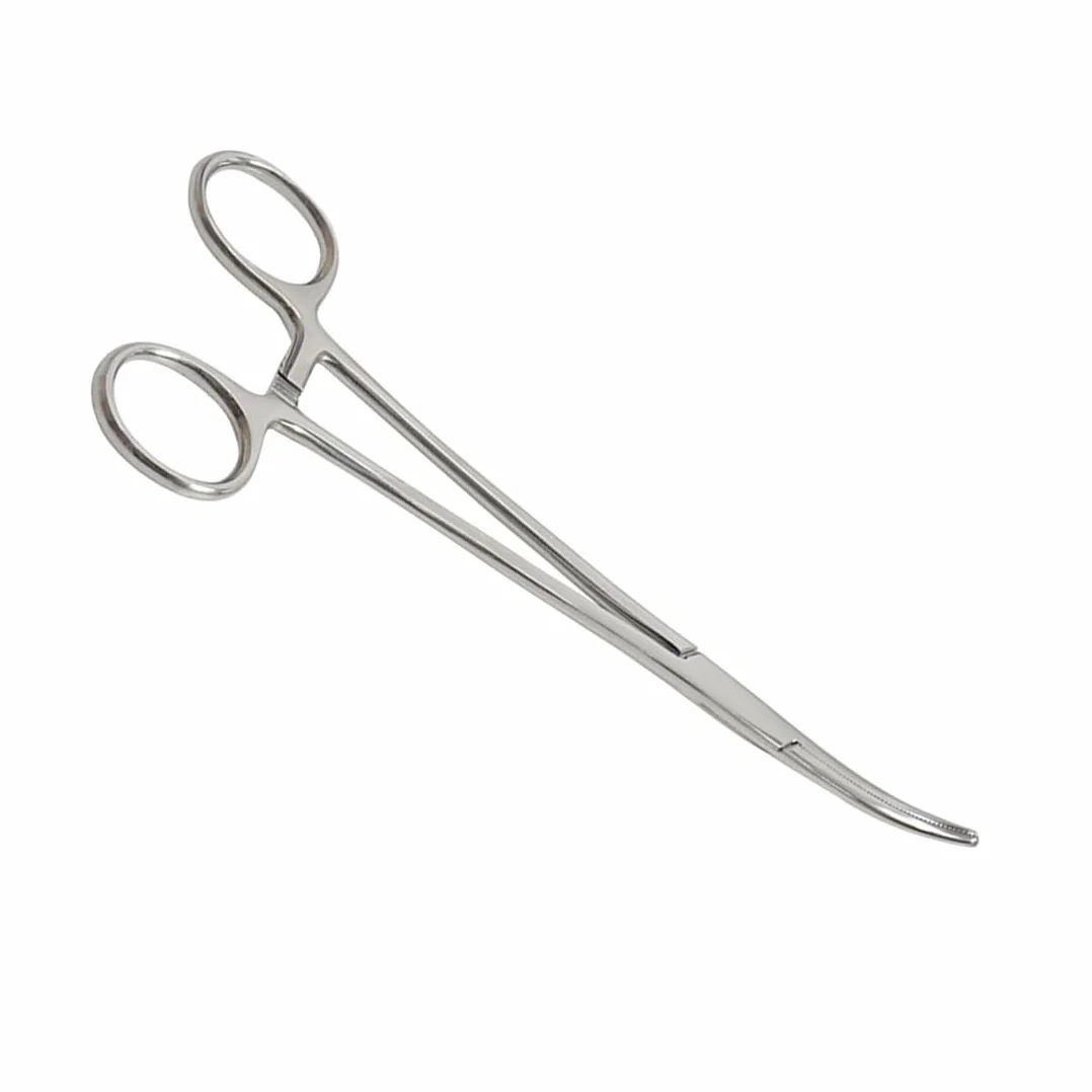 Aililong Abrazadera de arterias 14 cm curvada – Juego de alicates hemostáticos para piercing