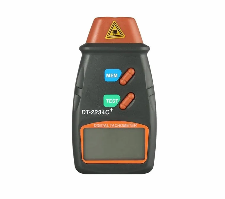 Tacómetro de mano Digital Laser Fotografiado Photo Velocímetro láser sin contacto RPM