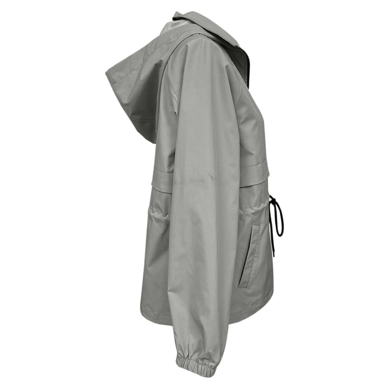 Genérico 2026 Chubasquero Chaqueta de Senderismo al Aire Libre con Capucha Impermeable Transpirable para y Ocio Abrigo Cortavientos Longitud Media Amazon ES