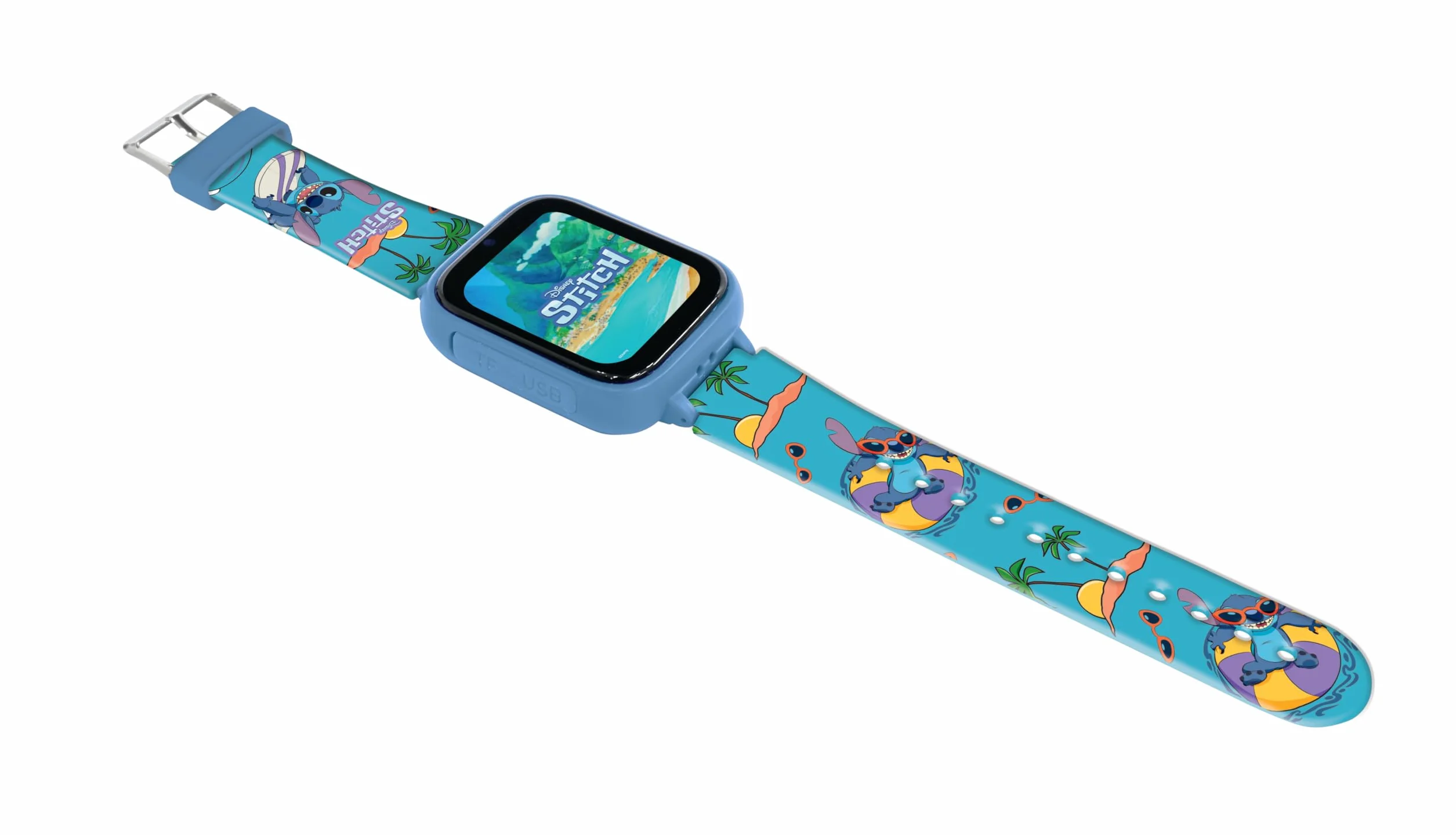 Lexibook Reloj con Cámara Selfie Pantalla Táctil HD 720p MP3 Altavoz Podómetro 5 Juegos DMW070