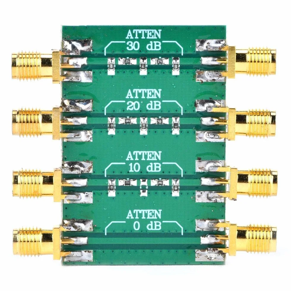 Atenuador de radiofrecuencia DC-4.0GHz 50Ω SMA Doble Cabeza Hembra