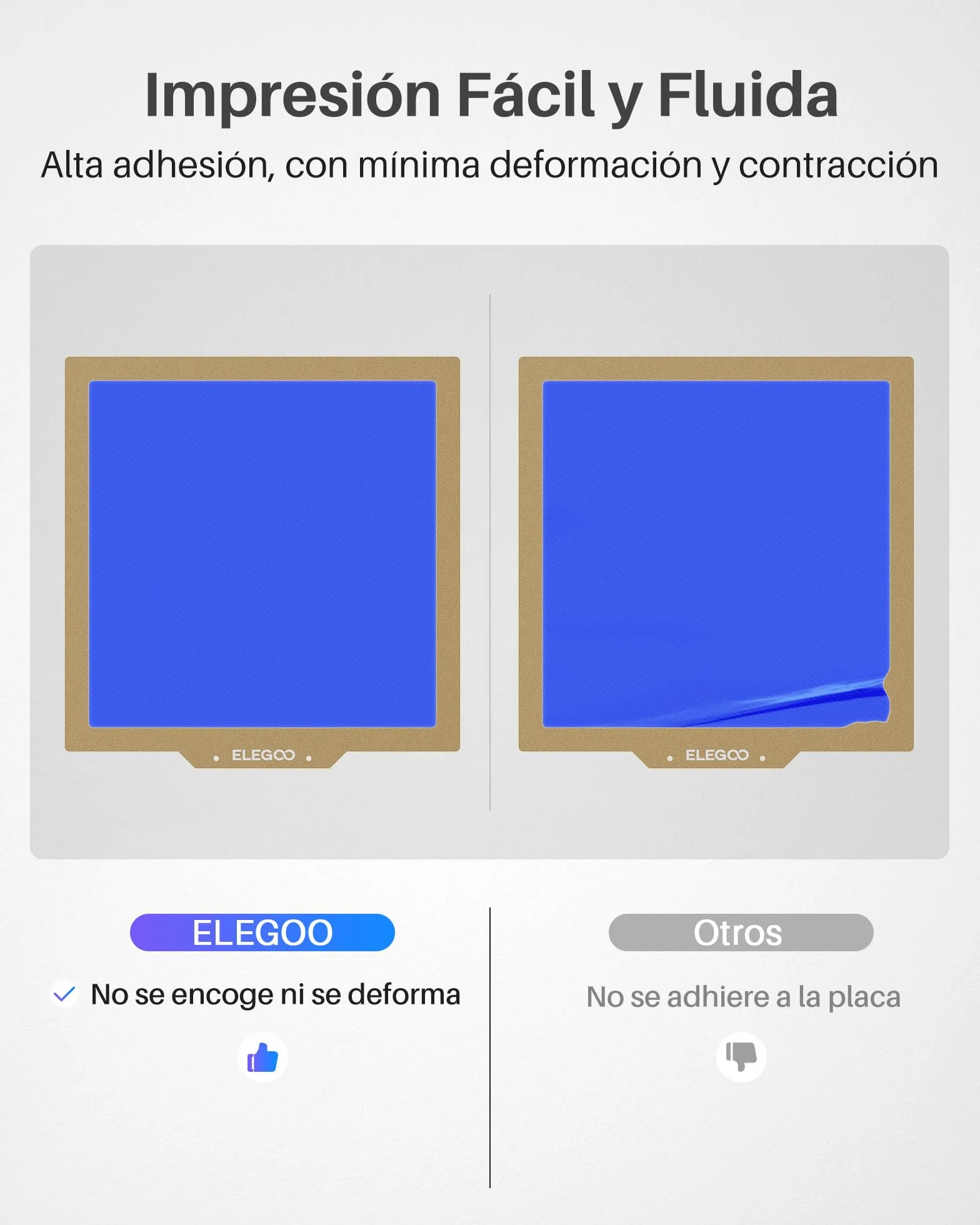 ELEGOO Filamento PETG 1.75mm 1KG Negro, Precisión Dimensional +/- 0.02mm para Impresora 3D