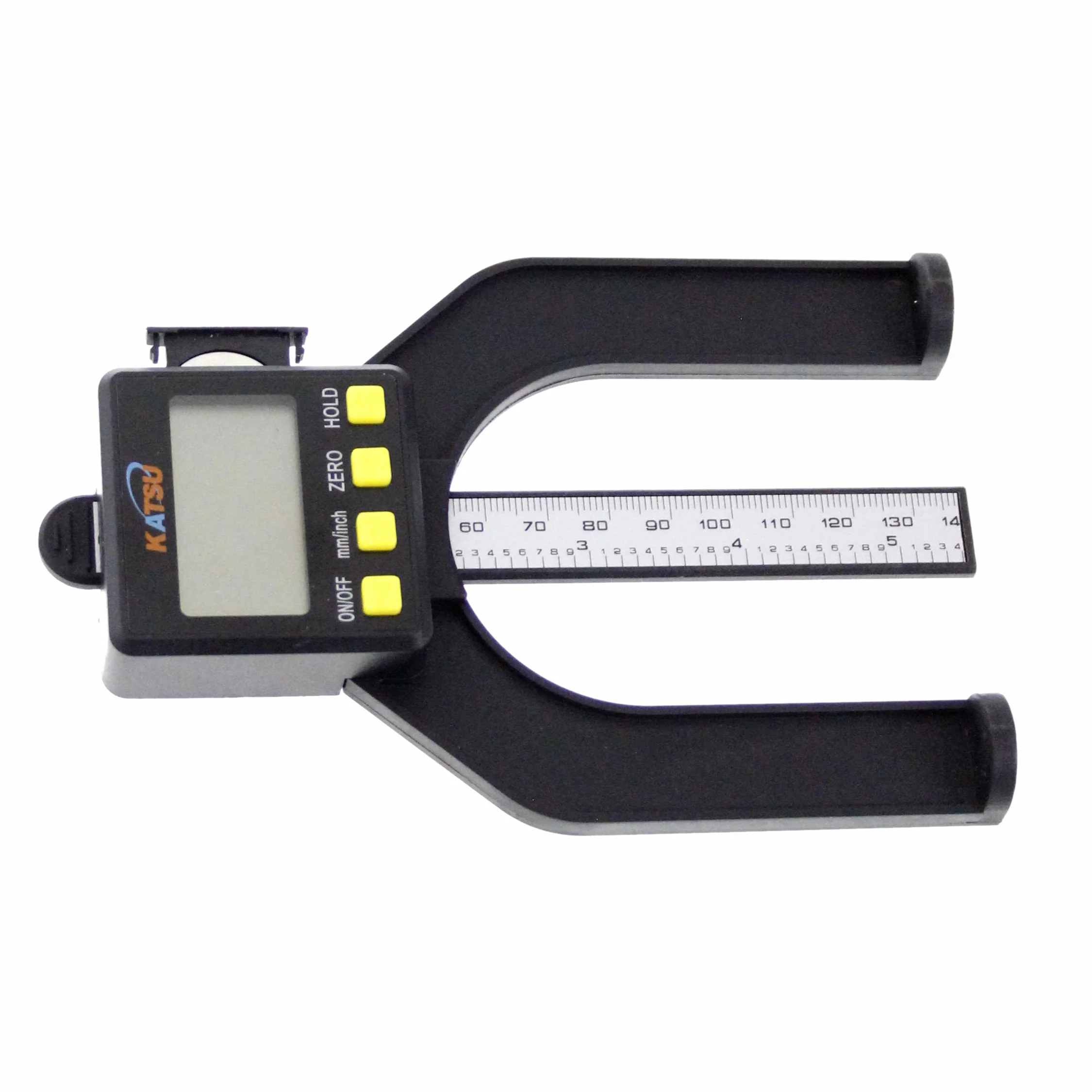 KATSU Medidor de Profundidad Digital 0-80mm Herramienta de Medición para Enrutador Carpintería Sierra de Mesa
