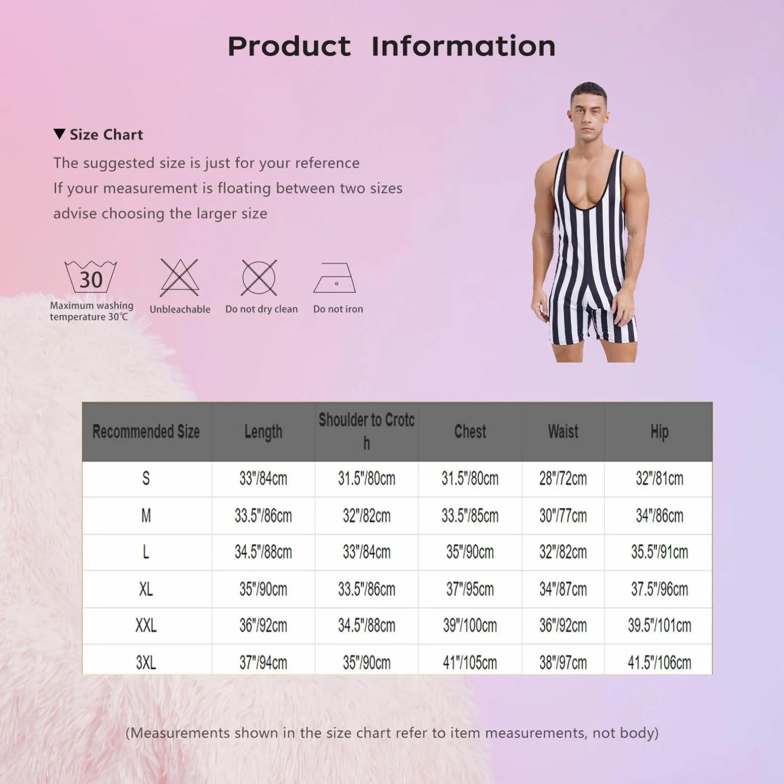 TiaoBug Mono De Lucha Rayado Para Hombres Sin Mangas Traje De Baño De Una Pieza Ropa Ajustado Para Clubes Nocturnos