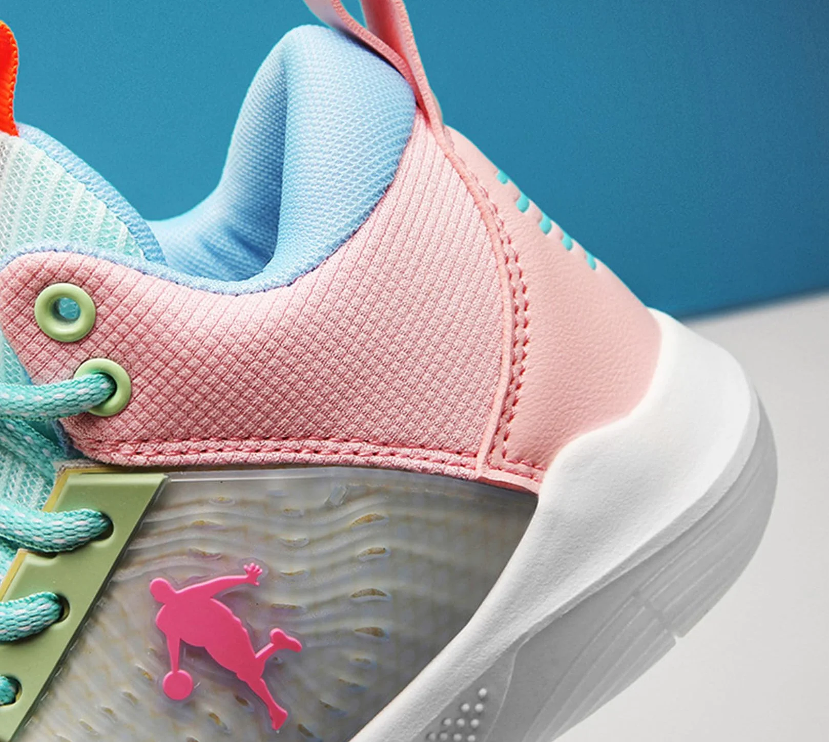 Zapatillas De Baloncesto para Niños Zapatillas Deportivas para Niños Zapatillas Interiores para Niñas Zapatillas De Correr Al Aire Libre(35 EU, Pink)