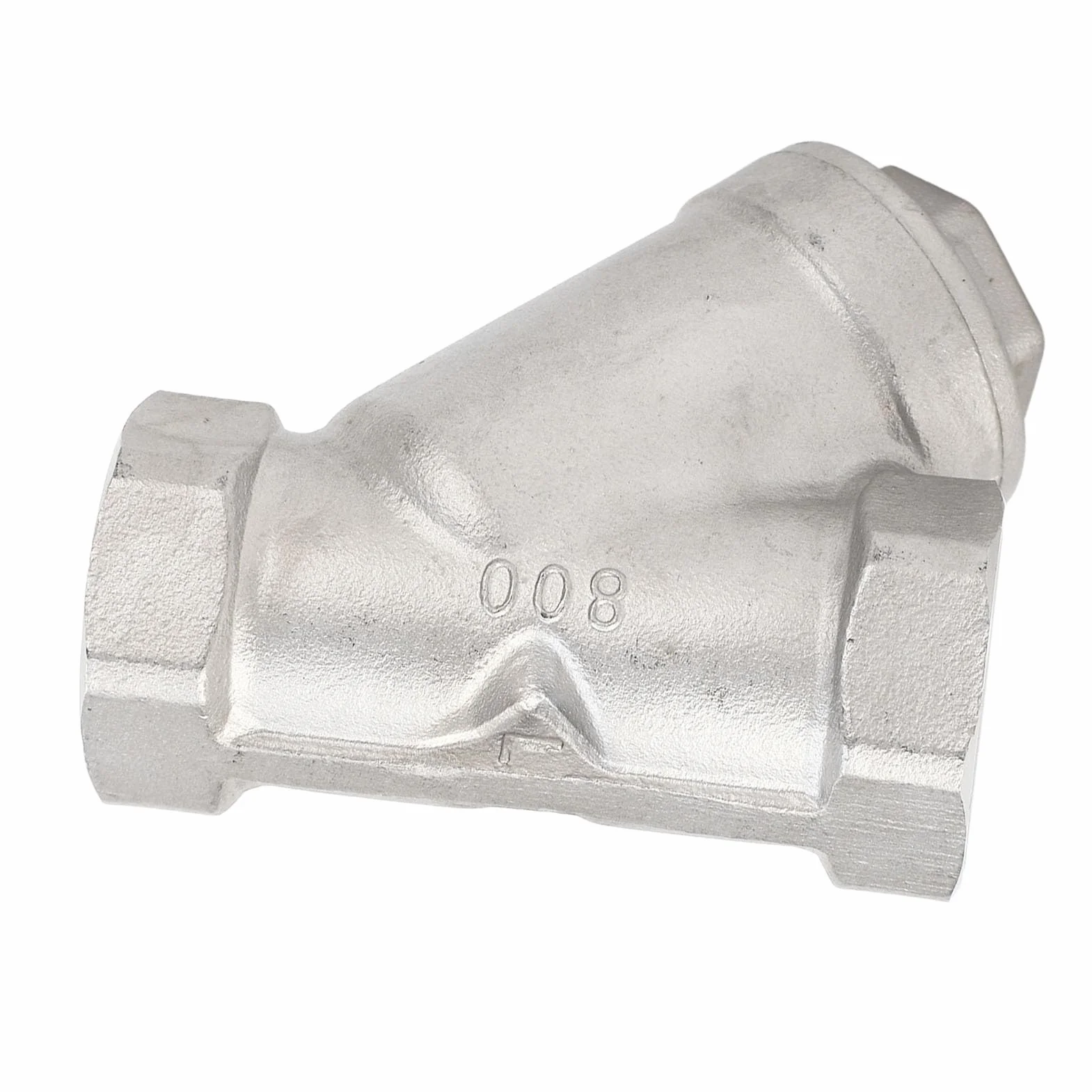 BRRNOO Filtro de Tubería de Agua Acero Inoxidable 304 en Forma de Y 1 Pulgada DN25 Rosca