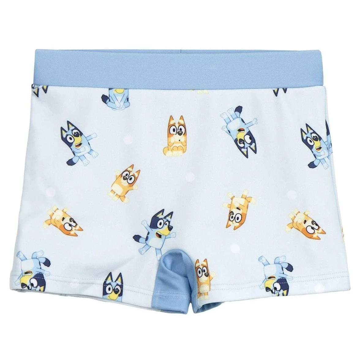 Bañador Boxer para Niños Bluey Azul Claro