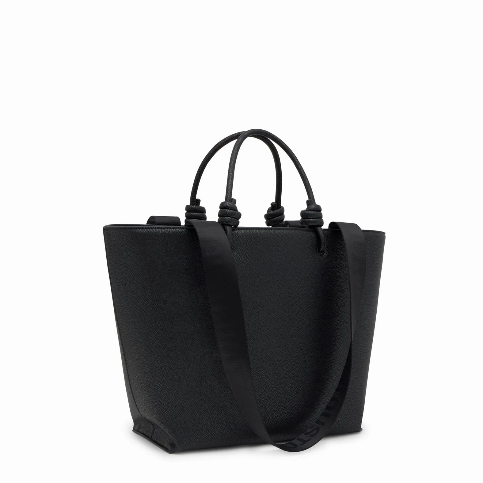TOUS Capazo Mediano Negro, Para Mujer, Medidas 28,5 x 45 x 17,5 cm, Colección TOUS La Rue New