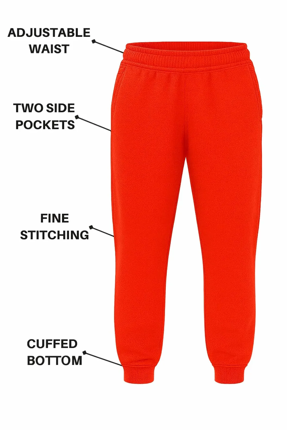 KHIM Pantalones deportivos unisex para niños y niñas