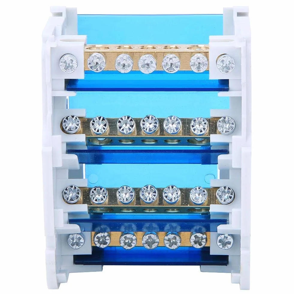 Caja de Distribución de Cables 4 Niveles 407, 4 Entradas 24 Salidas, Tapa Transparente