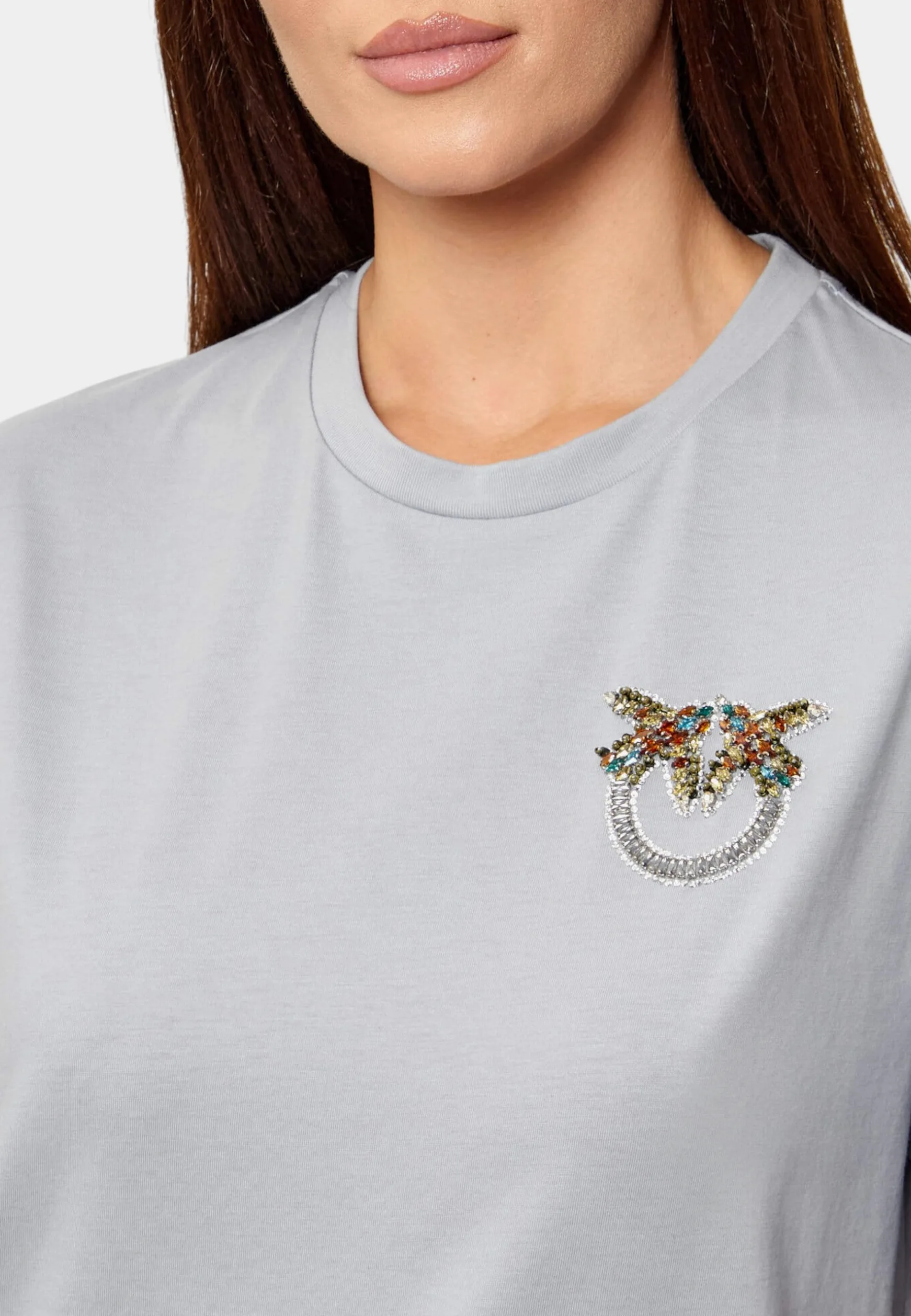 Pinko 105526A33F Camiseta de manga corta para mujer