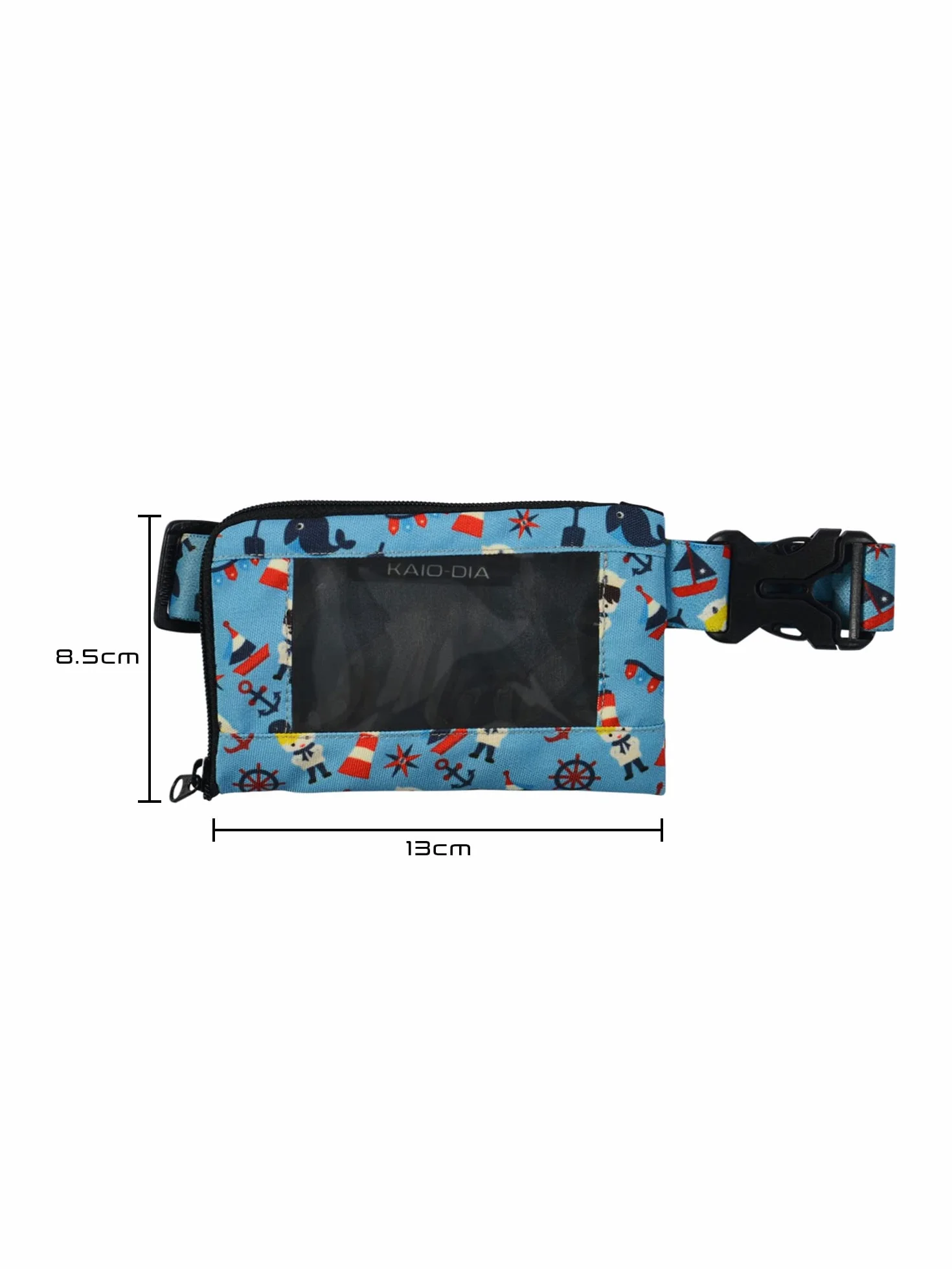 Cinturón de bomba de insulina con ventana para niños - Dia-Children's Pump Belt - SAILORS (63-85 CM)