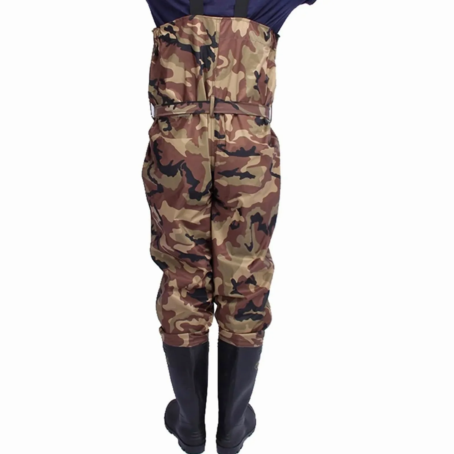 Generisch Peto para hombre, camuflaje, pantalones de ocio para hombre, largos, pantalones de trabajo, impermeables, pantalones de exterior, resistentes a la abrasión, mono ajustado, pantalones de