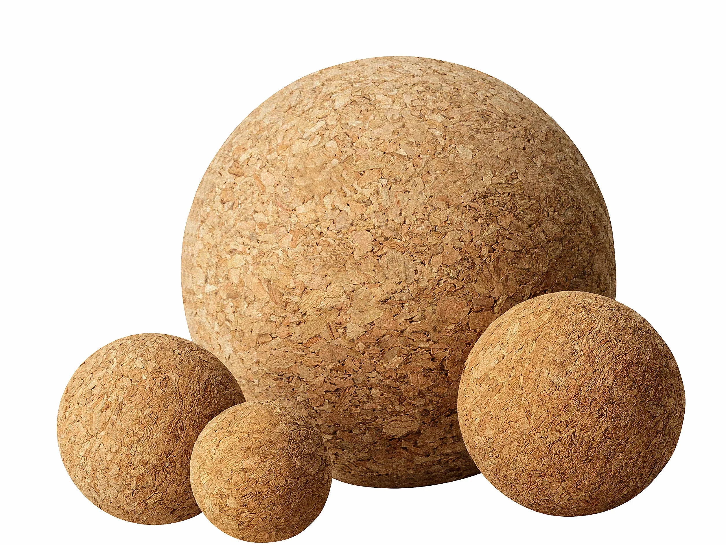 Bolas de corcho 3 cm, 4 cm, 5 cm, 10 cm - Diámetro a elegir - 2 unidades
