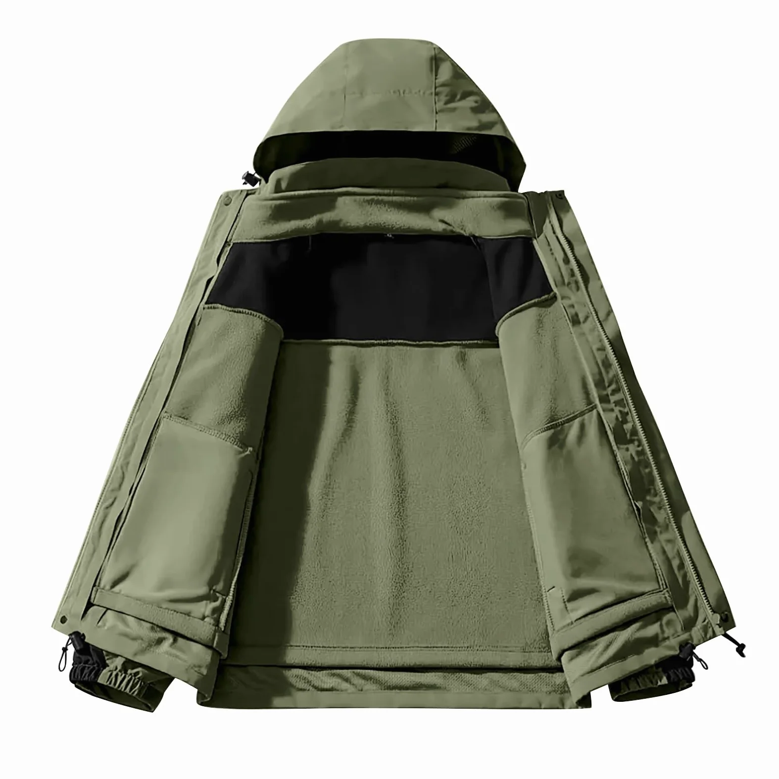 Chaqueta Para Deportes Al Mujer, Y Desmontable A De Viento, Adecuada Montañismo Esquí Vaquera Borrego Mujer Anoraks Cortavientos Capelina Impermeable Transpirable Chubasquero Abrigos