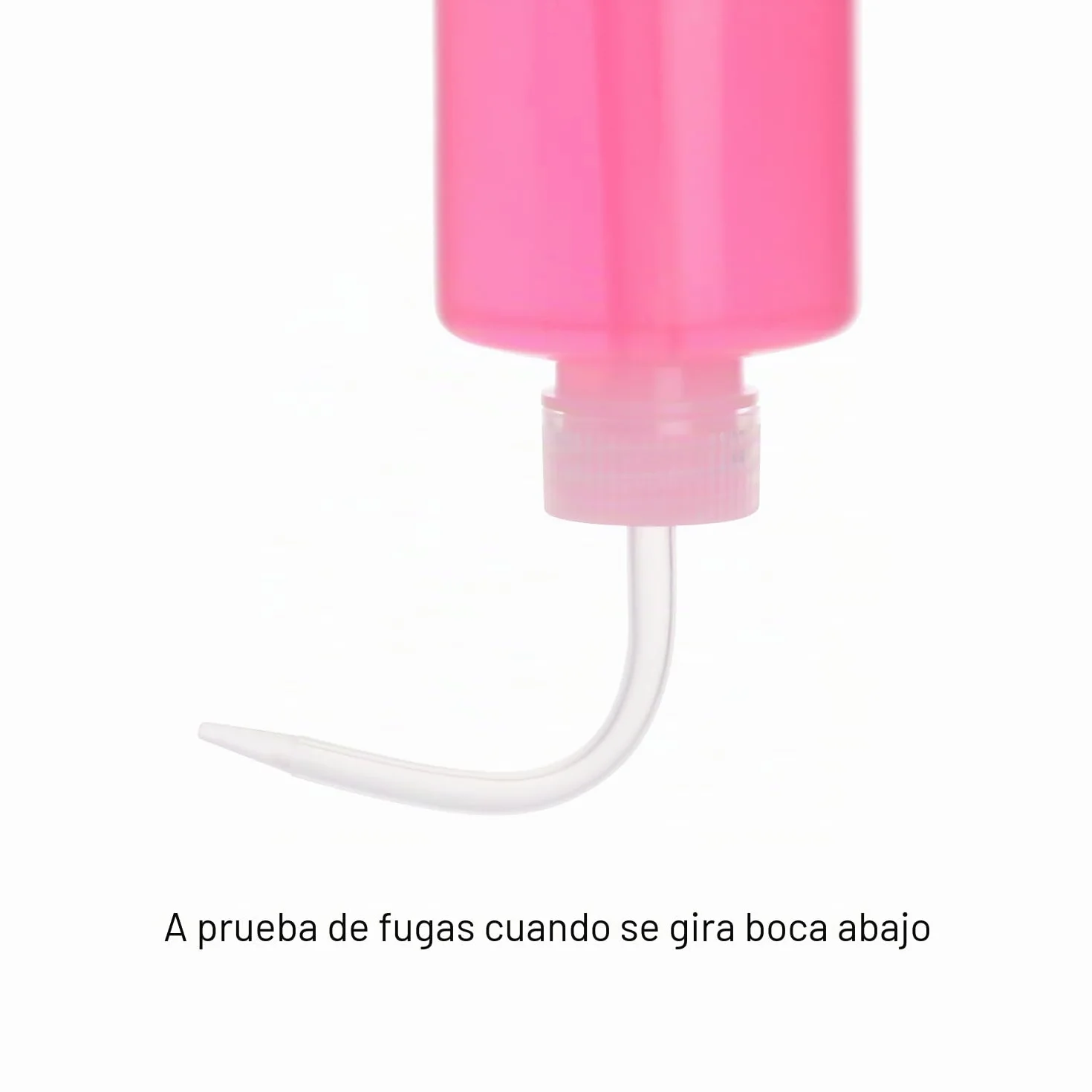 Botella de Lavado 250 ml, 2 Paquete, LDPE, Boca Estrecha, Squeeze Wash Bottle