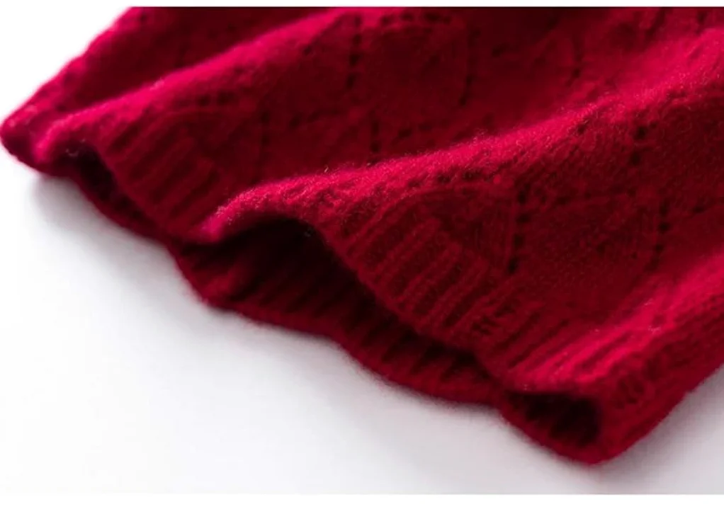 Gorros de lana para mujer, con textura hueca, gorros de invierno cálidos y suaves