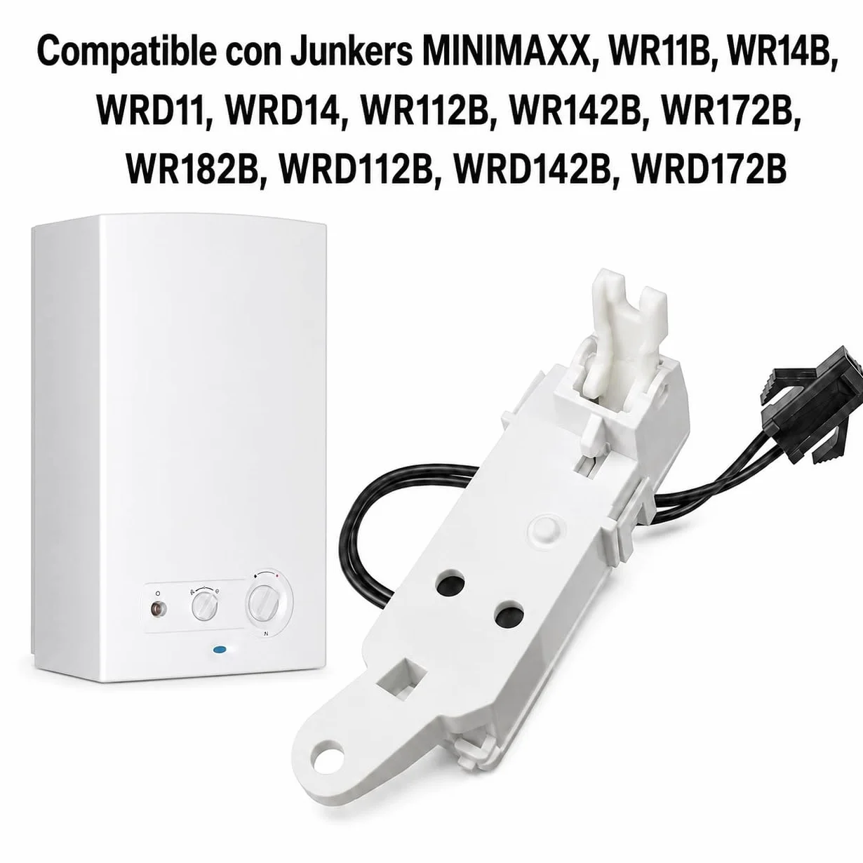 Microinterruptor Calentador Junkers Compatible Recambio MINIMAXX WR11 WR14 WRD11 WRD14 Bosch Neckar