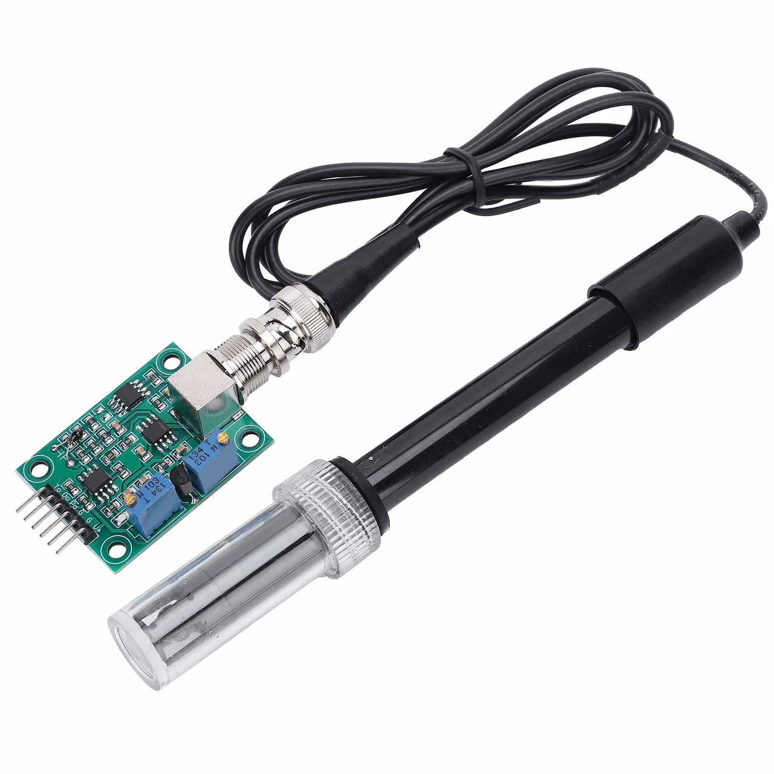 Módulo de sensor de detección de valor de PH 0-14PH Herramienta de inspección industrial