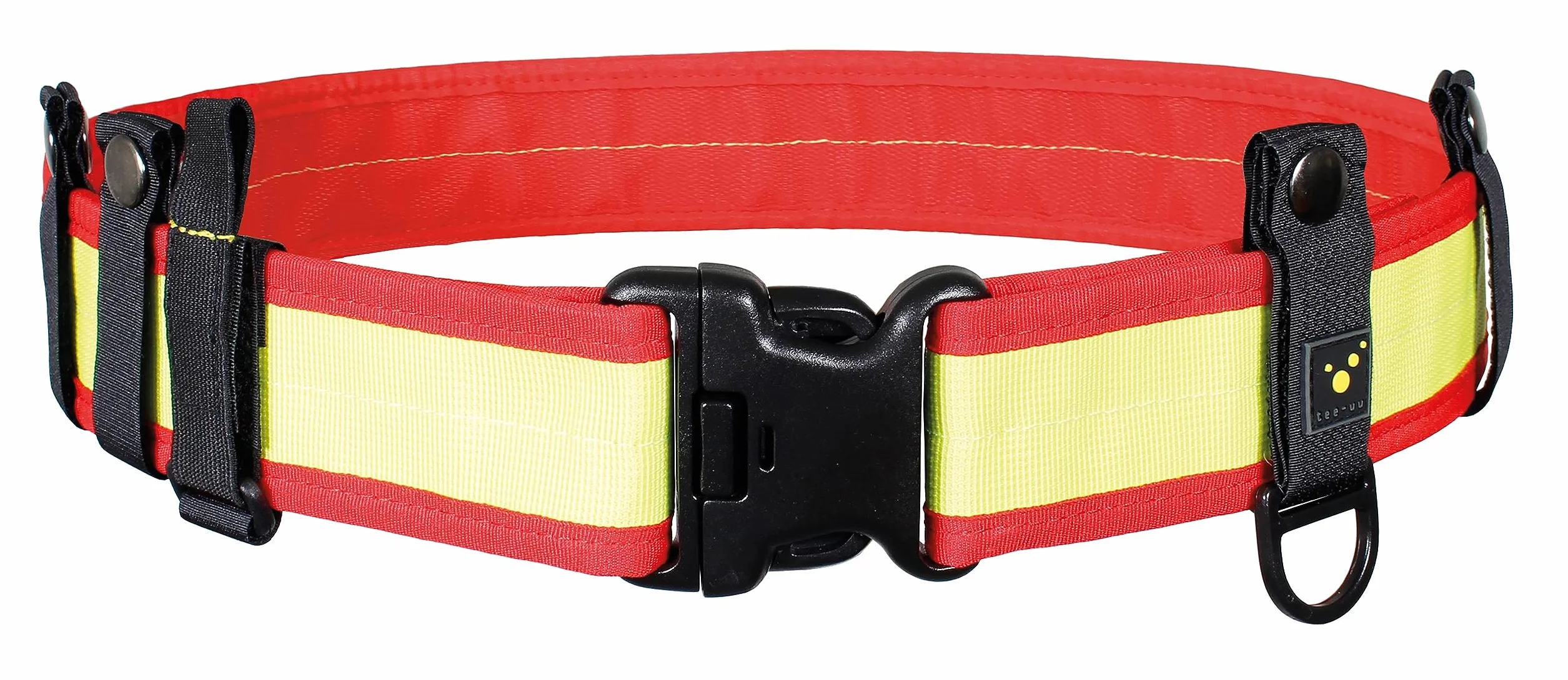 Cinturón para funda rojo tee-uu Red S-XXL