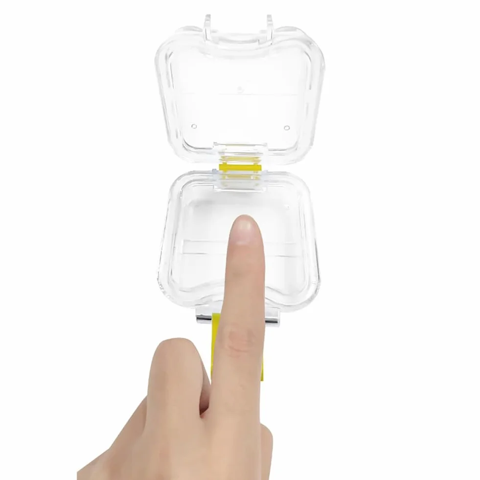 Caja de corona dental 5 piezas película membrana transparente dientes puente