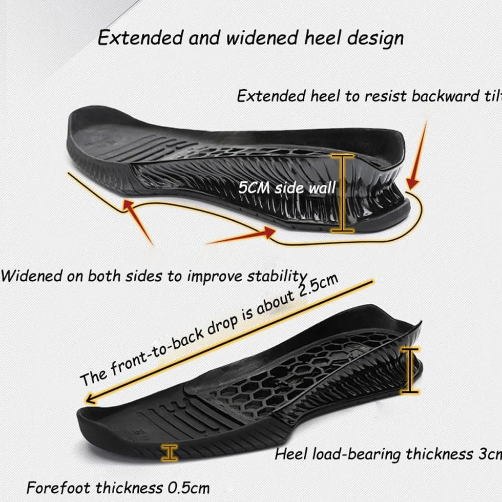 Zapatillas de Powerlifting para Entrenamientos Pesados,Zapatillas para Sentadillas para Hombre,Zapatillas de Halterofilia para Levantamiento de Potencia Culturismo,Trainer,Zapatos de Fitness,39-46 EU