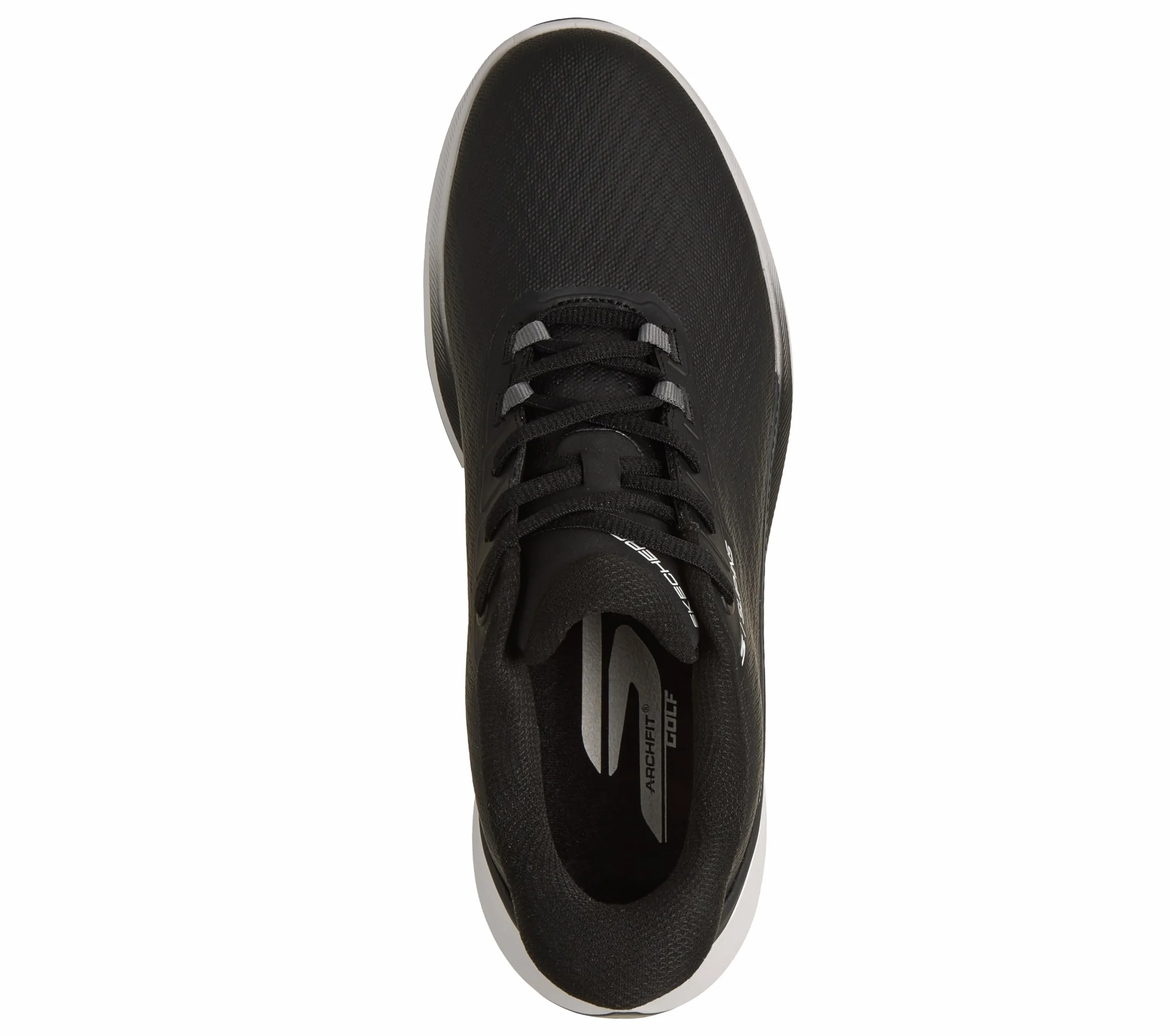 Skechers Go Golf Mens Waterproof Synthetic Lace-up Spike Less Golf Shoe Zapatos de golfHombre