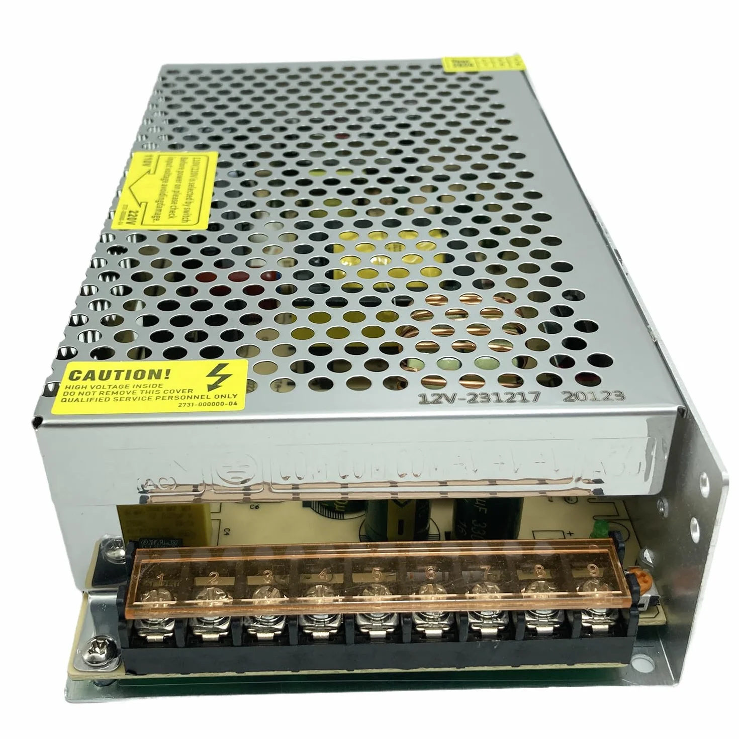 Fuente de alimentación 12V 20A 240W AC220V a DC12V transformador de conversión con protección contra cortocircuito y sobrecarga