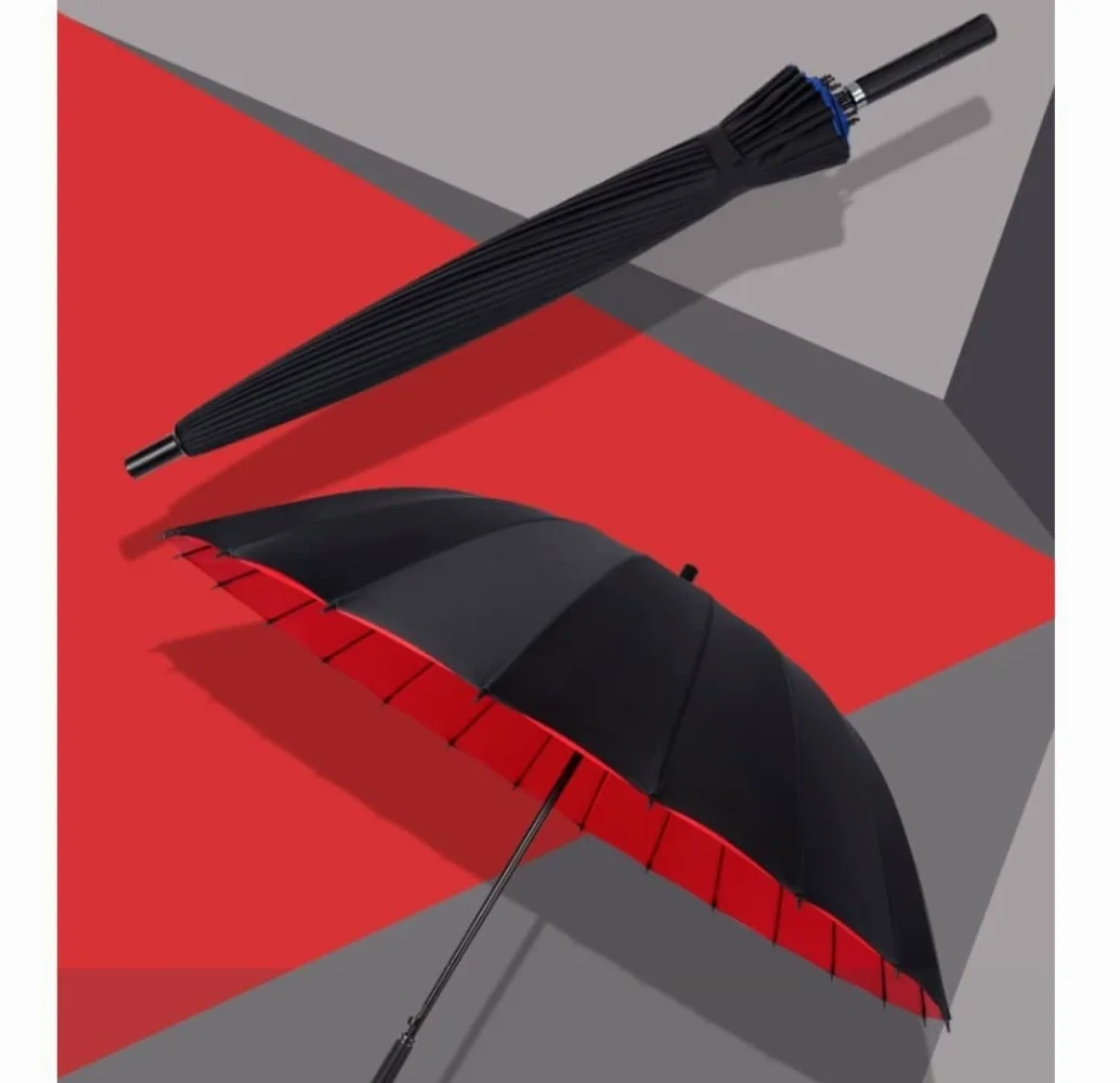 Paraguas Antiviento Paraguas Automático Grande, Paraguas De Jardín, Paraguas De Patio, Paraguas De Lluvia, Paraguas Reforzado A Prueba De Viento para Hombres Y Mujeres Paraguas Hombre Mujer (Blue : G