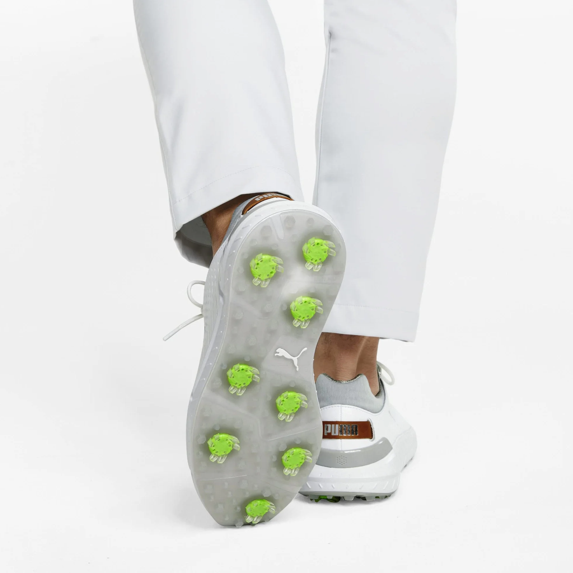 Puma Golf Hombres Ignite Articulate Cuero Impermeable Zapatos de Golf