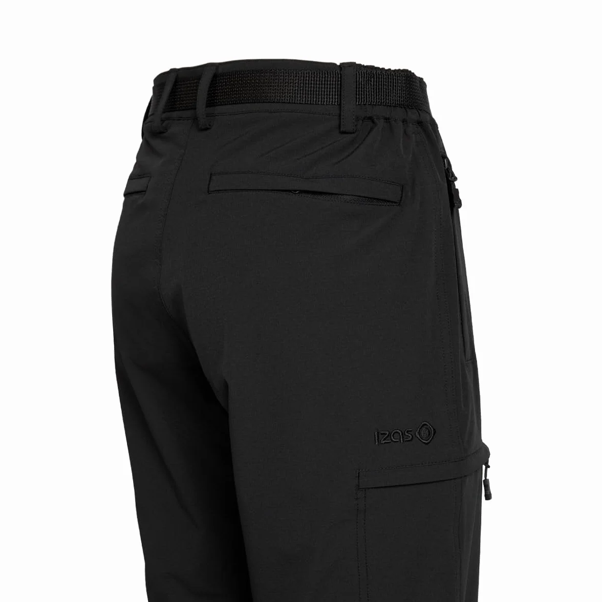 Izas Arezzo Pantalón Ribstop Elástico y Duradero para Mujer. Repelente al Agua, Transpirable y de Secado Rápido. con Bolsillos y Cinturilla Elástica. Silueta Regular Fit