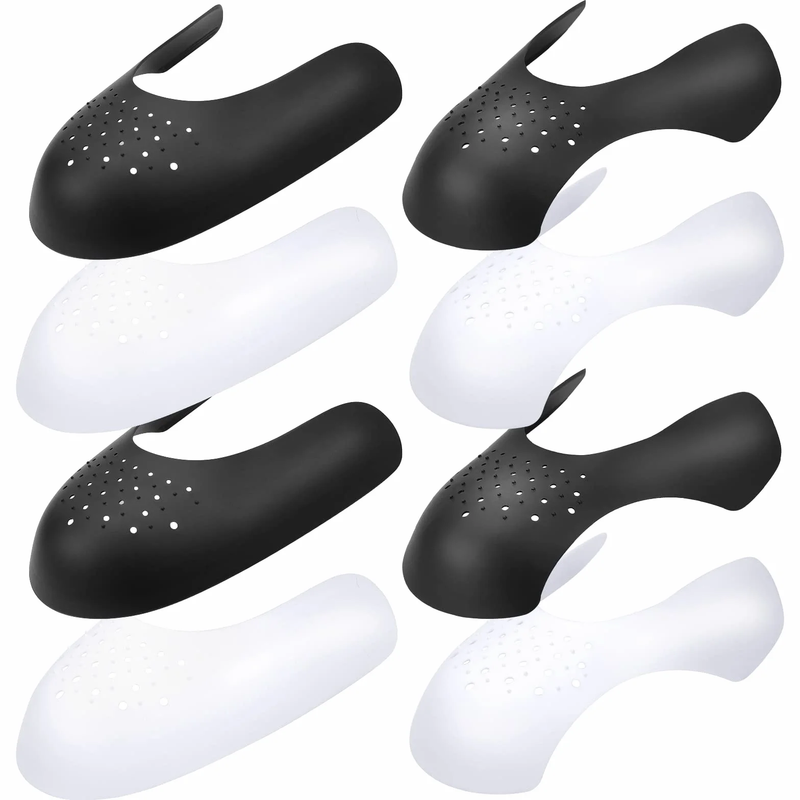 Escudo de Zapatos -4 Pares, Protectores para Zapatillas de Deporte, Arrugas de Zapatos Antiarrugas, Prevenga Hendidura del Pliegue del Calzado Deportivo